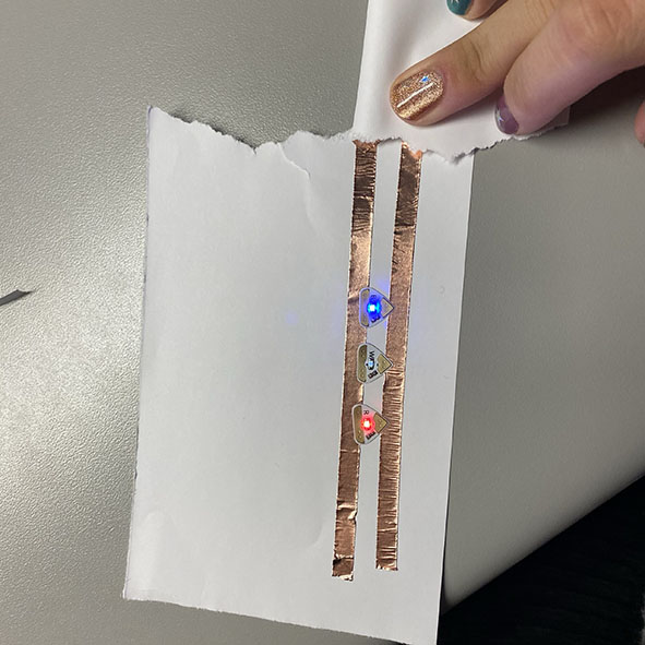 Interactable circuits. (three lights)