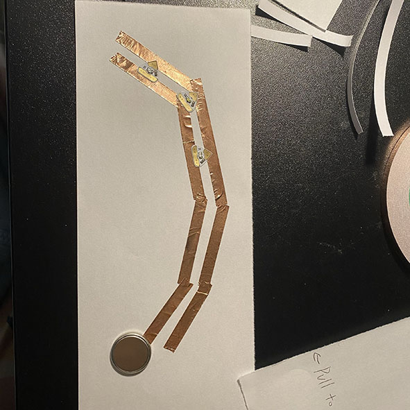 I designed a single arc circuit.