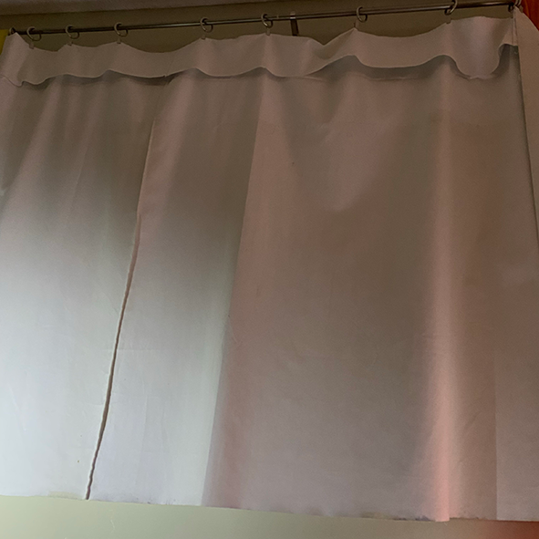 This is the curtains in my room. I used the sound of the curtains being pulled back as my audio.      