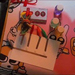 This is a demo video of me using the conductive bottle.